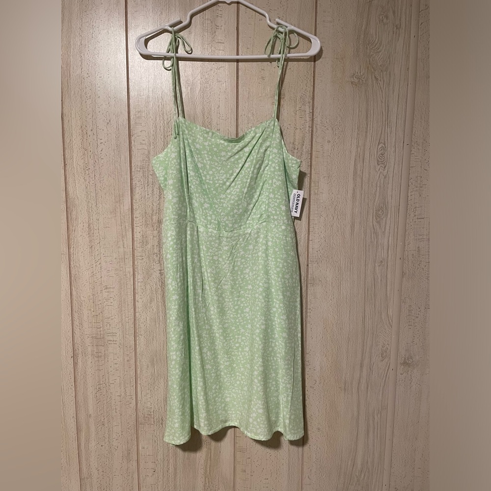 Light Green Mini Dress
